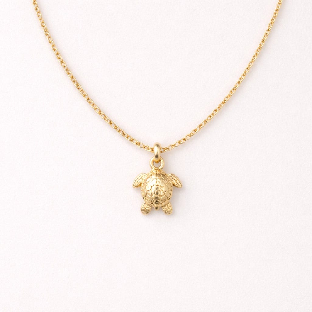 Turtle Charm Necklace